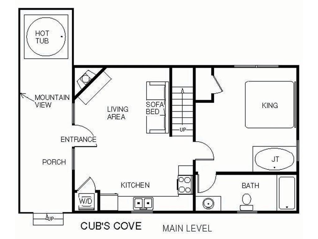 개틀린버그 Cubs Cove 빌라 외부 사진